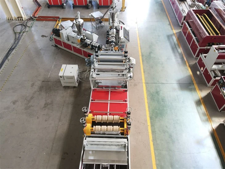 PVC ASA Waved Sheet Production Line
